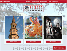 Tablet Screenshot of bulldogtours.com